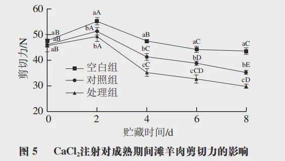 EMC易倍体育 易倍EMC《食品科学》：宁夏大学罗瑞明教授等：氯化钙对宰后成熟期间滩羊肉能量水平及品质的影响(图6)