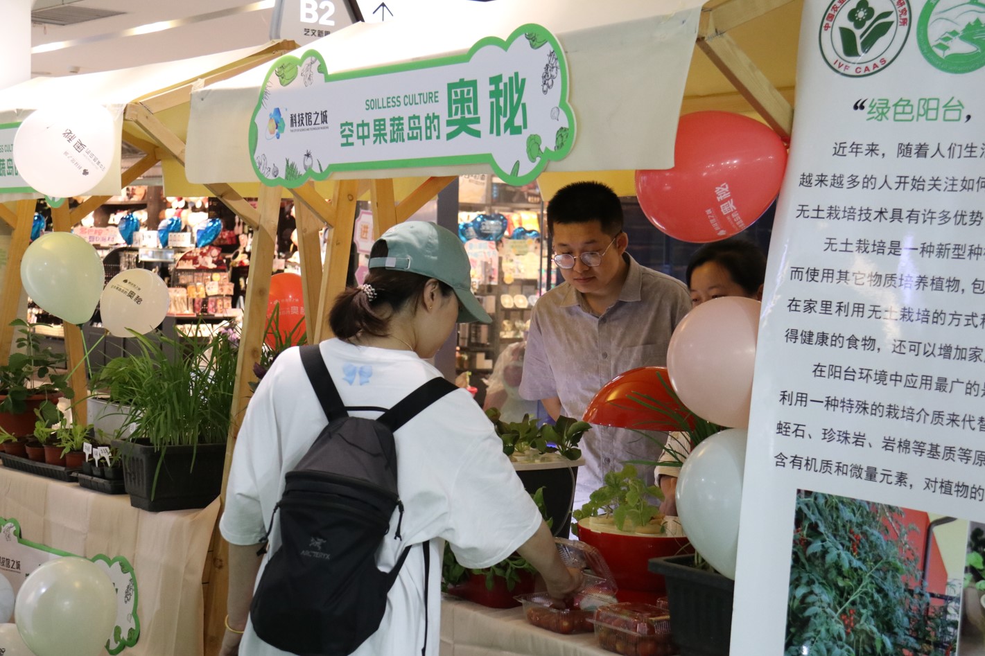 北京科技馆之城“空中果蔬岛的奥秘”沉浸式无土栽培科普新体验易倍体育 EMC易倍(图6)